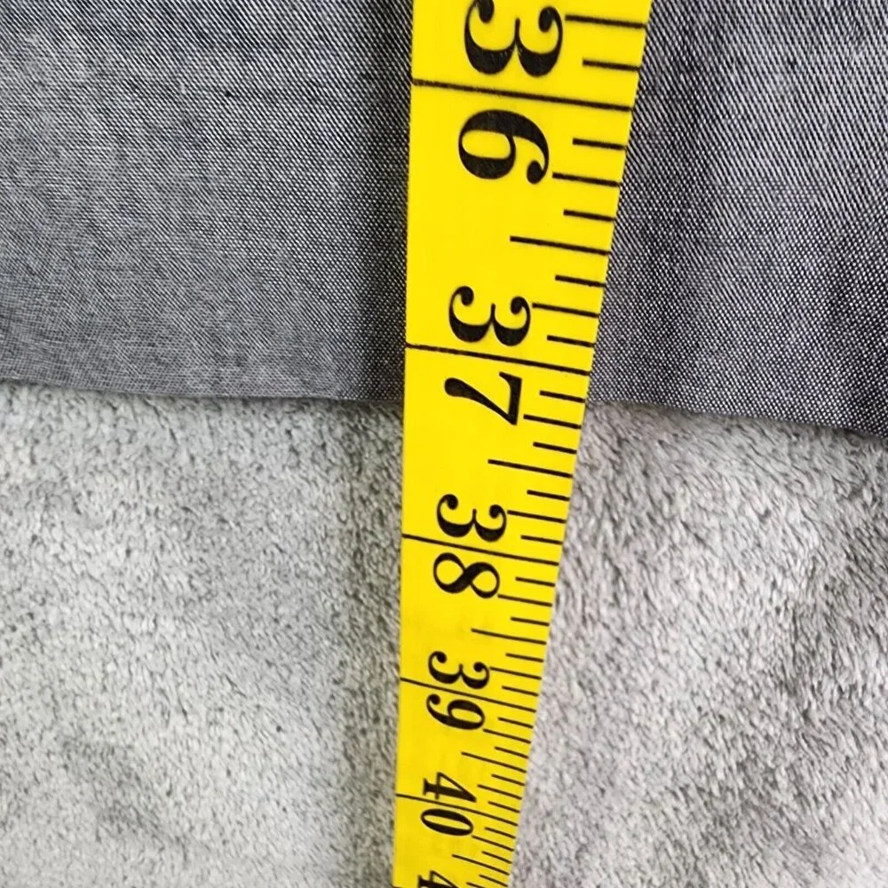 Mens Gray Express Photographer Dress Pants Cotton Stretch Size 32X30